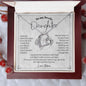 My Lovely Daughter | Always In Your Heart | Forever Love Necklace