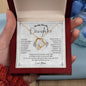 My Lovely Daughter | Always In Your Heart | Forever Love Necklace