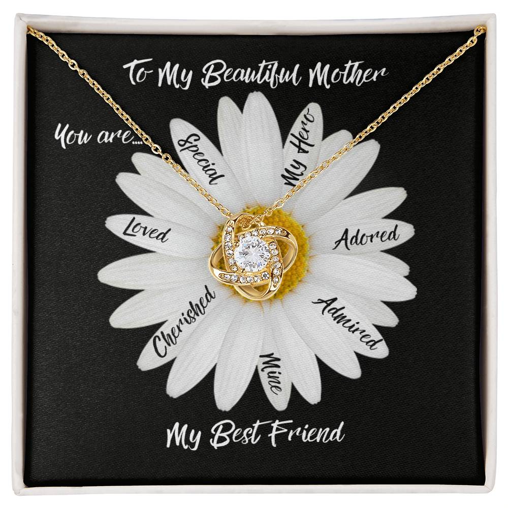 My Beautiful Mother | Adored | Love Knot Necklace
