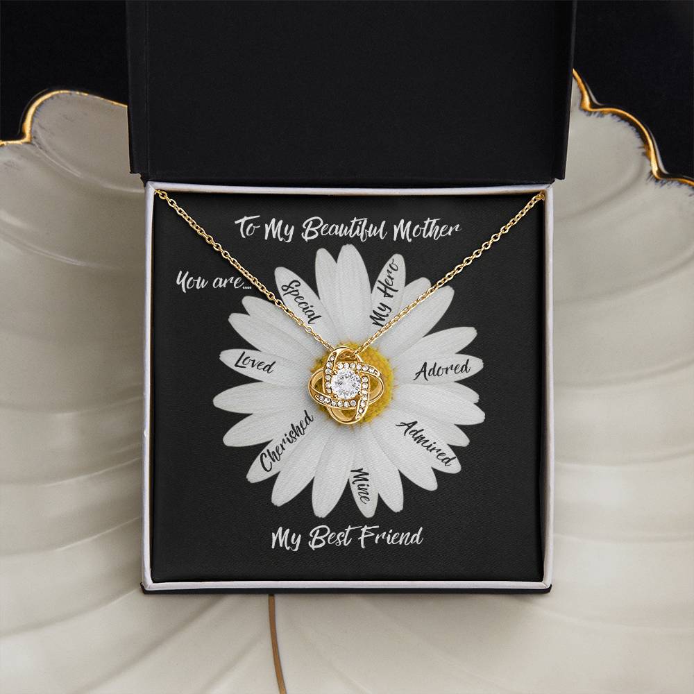 My Beautiful Mother | Adored | Love Knot Necklace