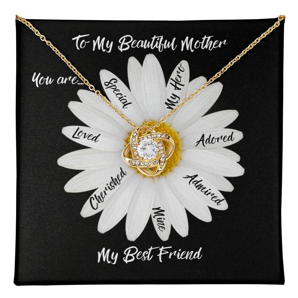 My Beautiful Mother | Adored | Love Knot Necklace