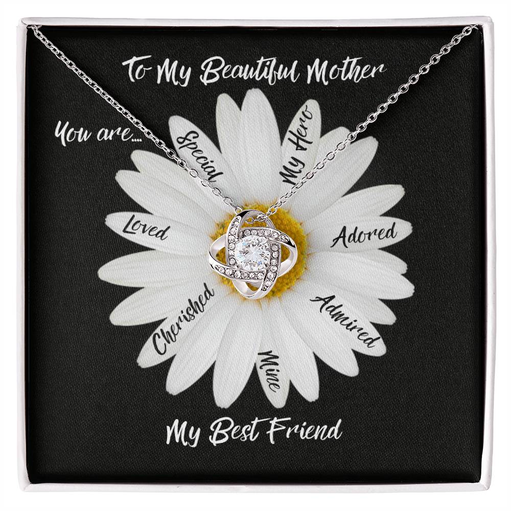 My Beautiful Mother | Adored | Love Knot Necklace