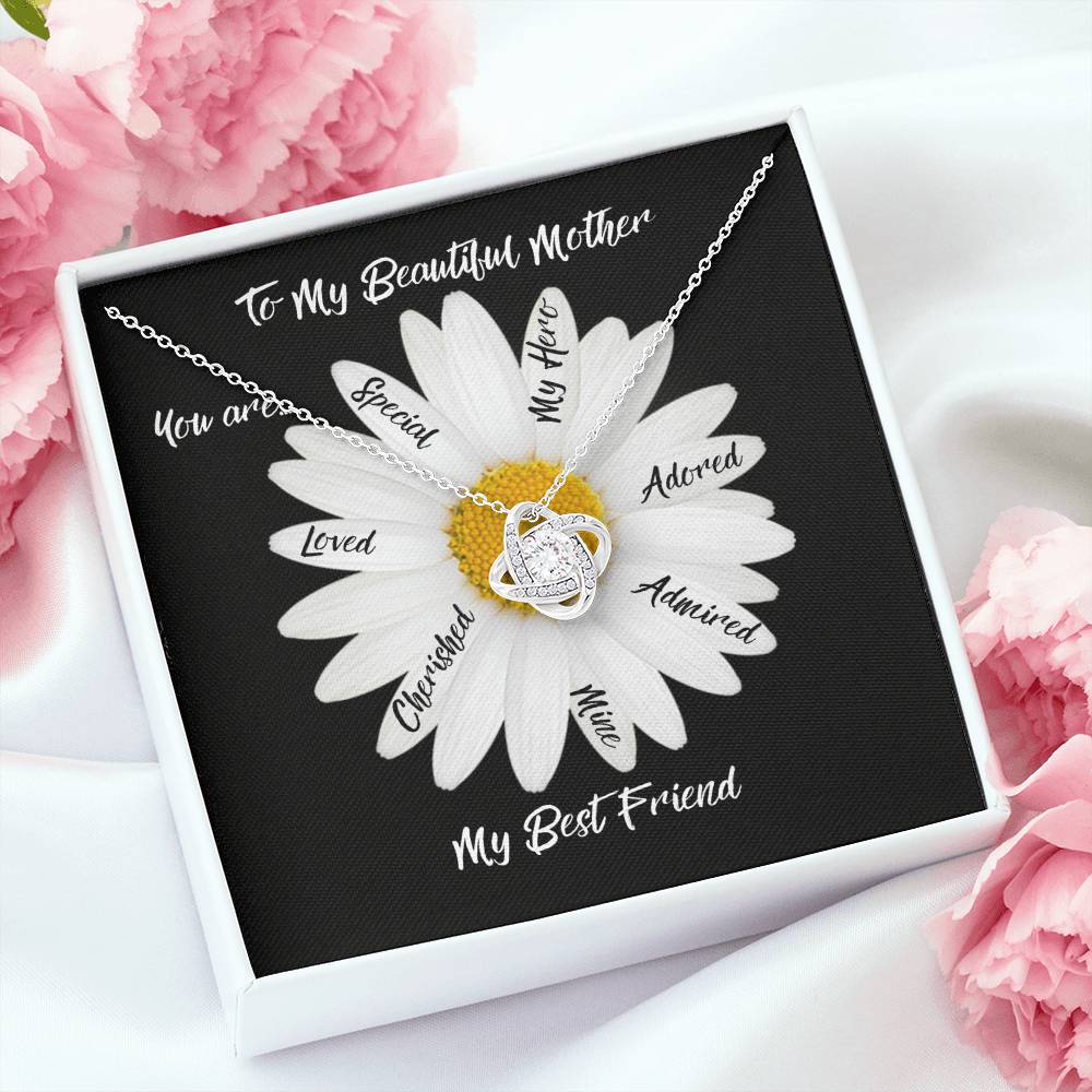 My Beautiful Mother | Adored | Love Knot Necklace