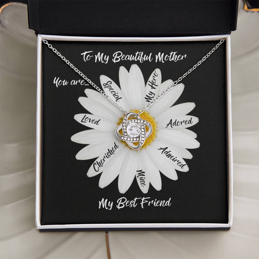 My Beautiful Mother | Adored | Love Knot Necklace