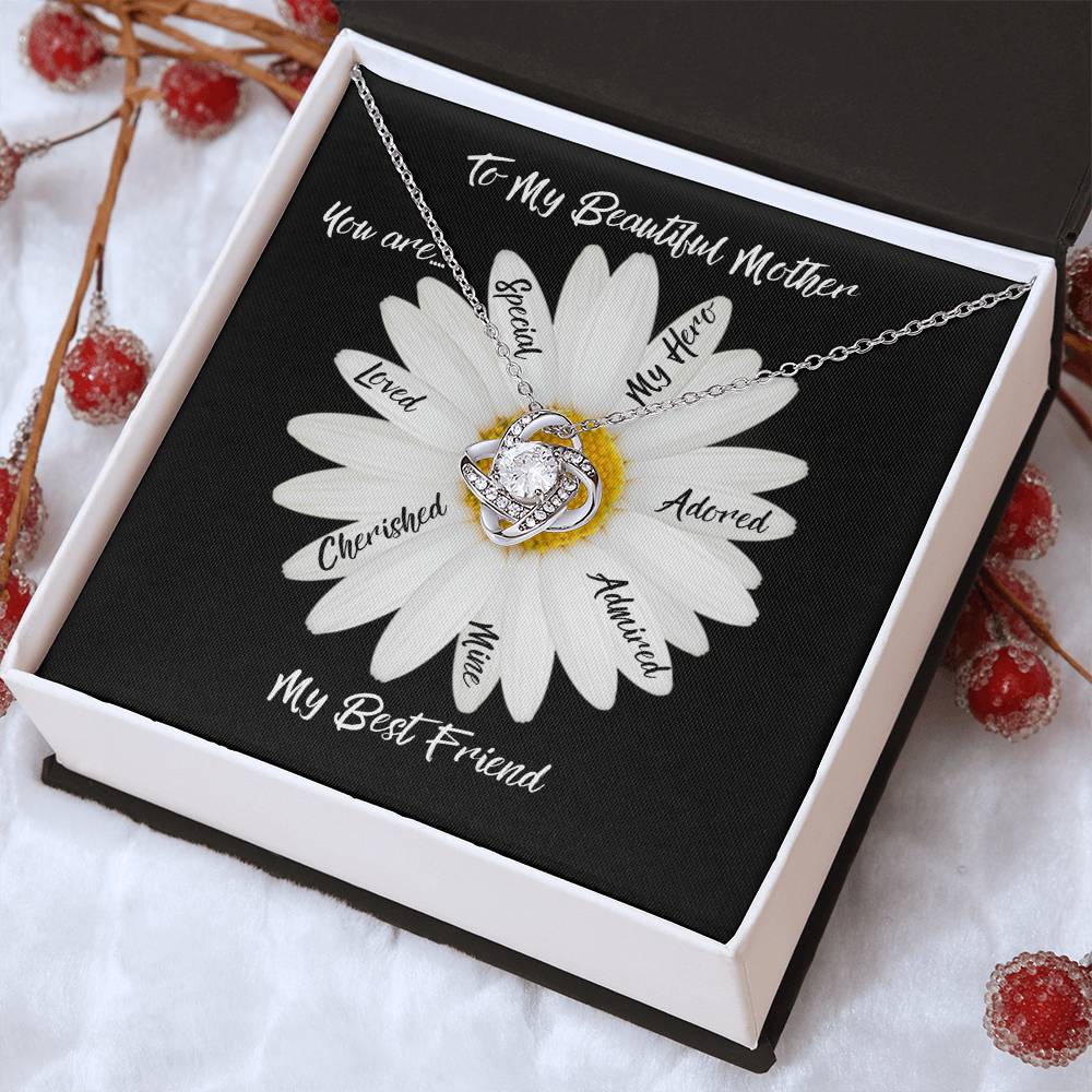 My Beautiful Mother | Adored | Love Knot Necklace