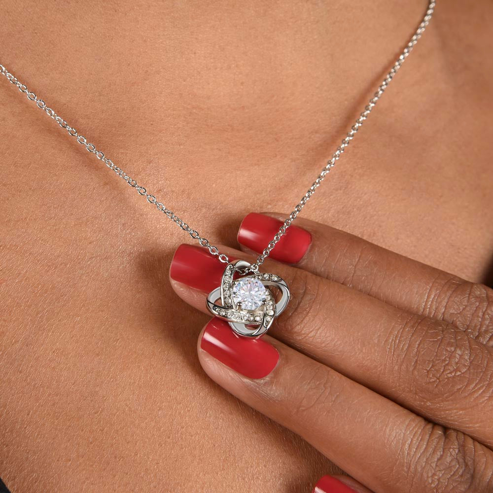 My Beautiful Mother | Adored | Love Knot Necklace