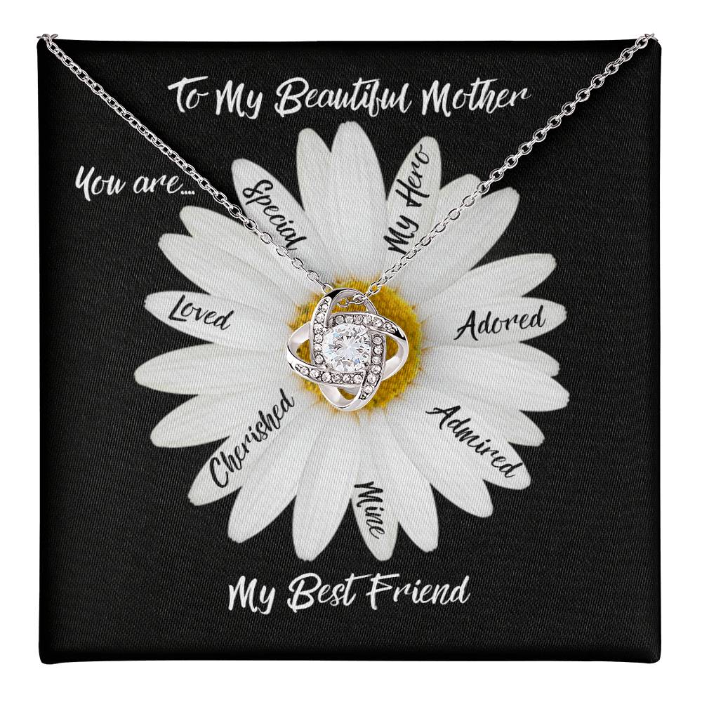 My Beautiful Mother | Adored | Love Knot Necklace