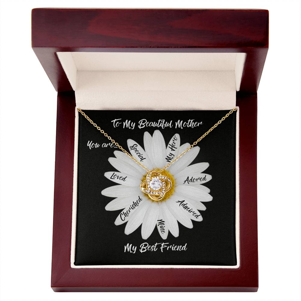 My Beautiful Mother | Adored | Love Knot Necklace