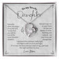 My Lovely Daughter | Always In Your Heart | Forever Love Necklace