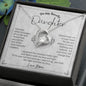 My Lovely Daughter | Always In Your Heart | Forever Love Necklace