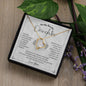 My Lovely Daughter | Always In Your Heart | Forever Love Necklace