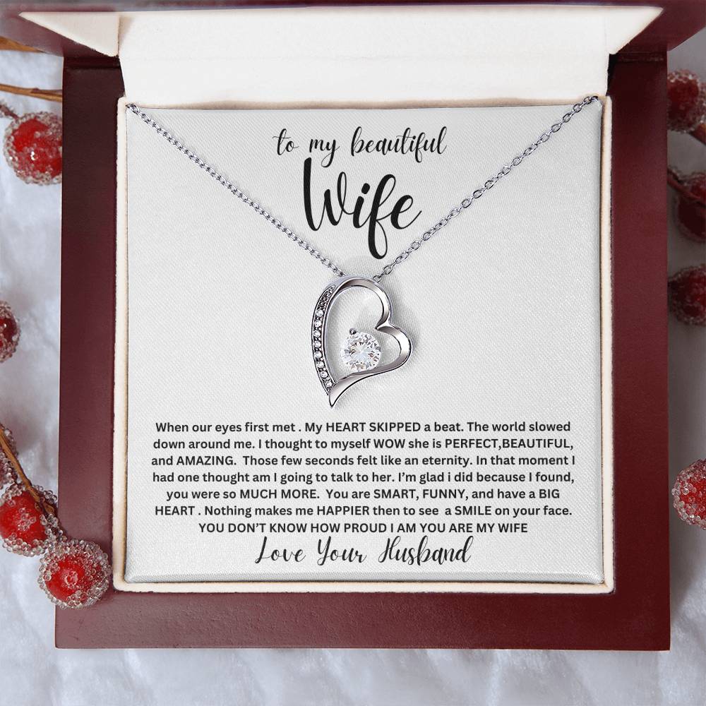 Beautiful Wife | My Heart | Alluring Beauty Necklace