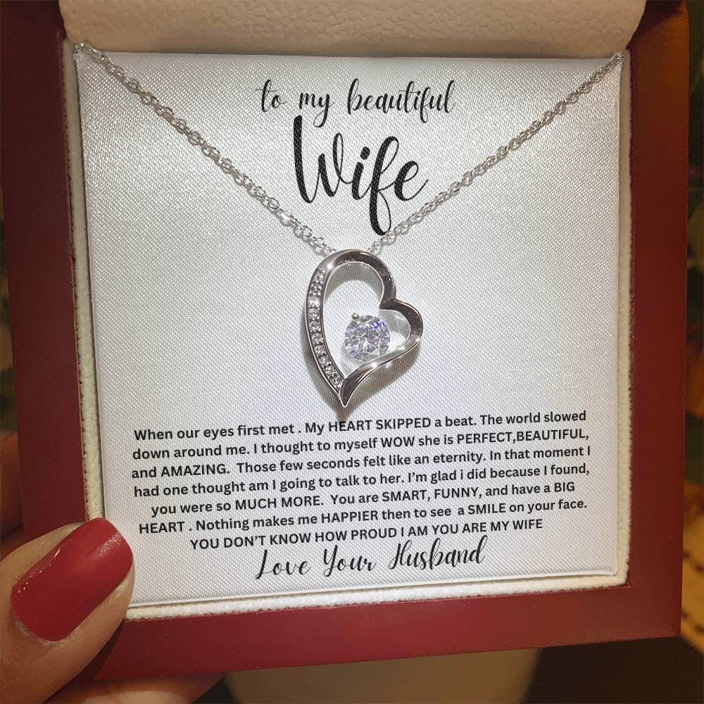 Beautiful Wife | My Heart | Alluring Beauty Necklace