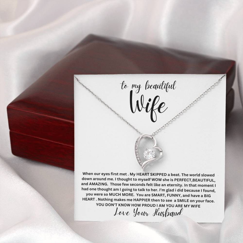 Beautiful Wife | My Heart | Alluring Beauty Necklace