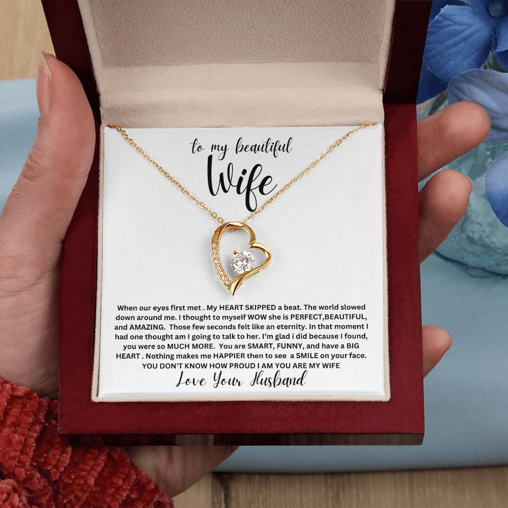 Beautiful Wife | My Heart | Alluring Beauty Necklace