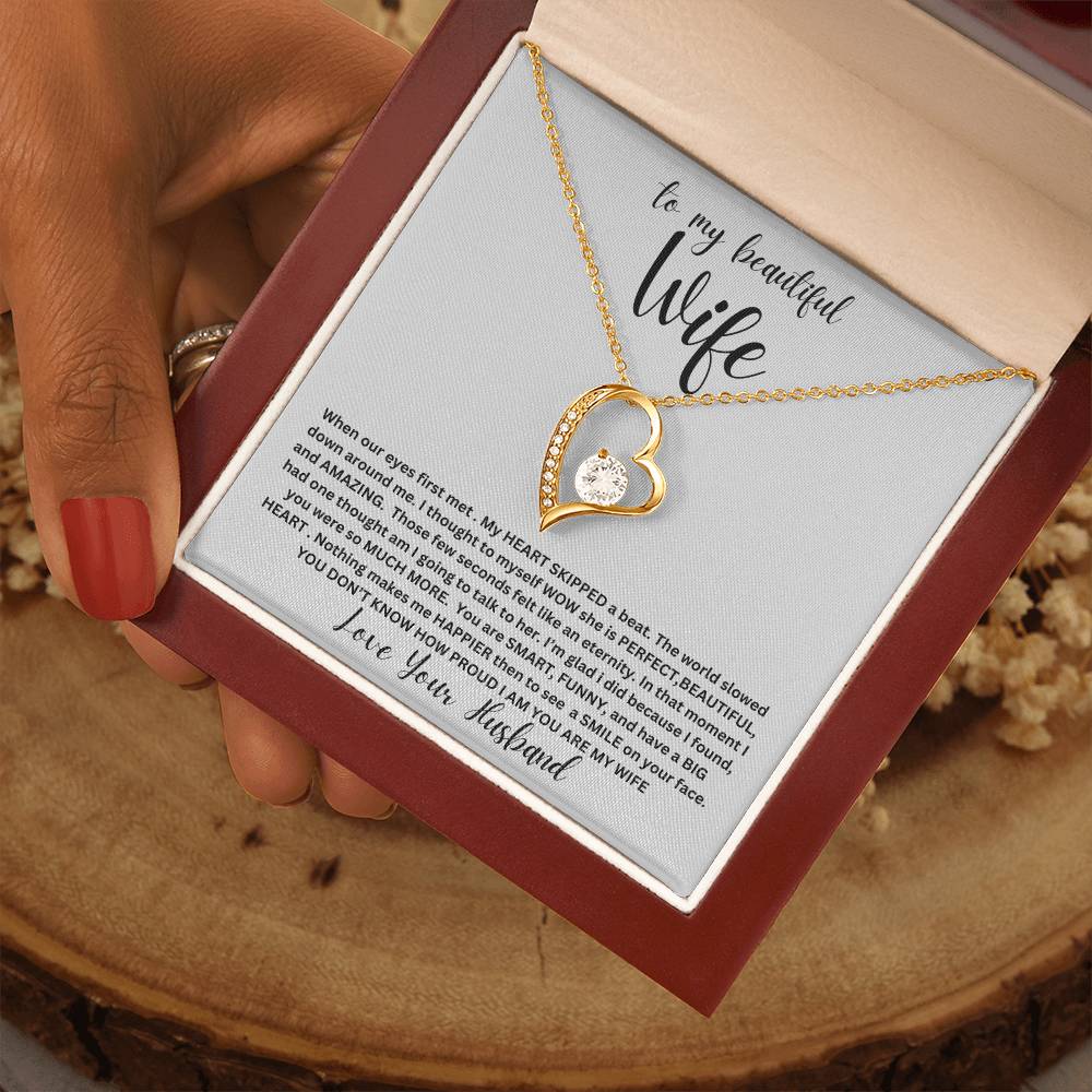 Beautiful Wife | My Heart | Alluring Beauty Necklace