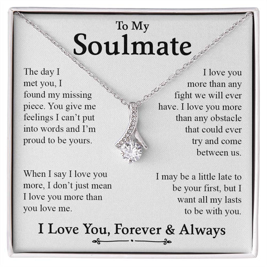 My Soulmate | My Missing Piece | Alluring Beauty Necklace