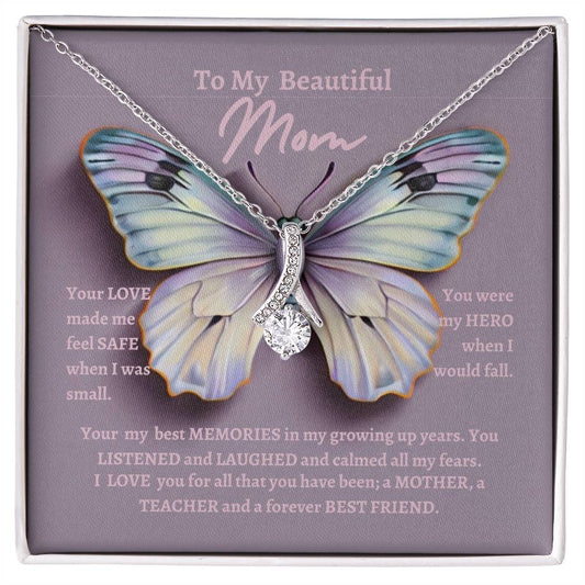 My Beautiful Mom | Best Friend | Alluring Beauty Necklace