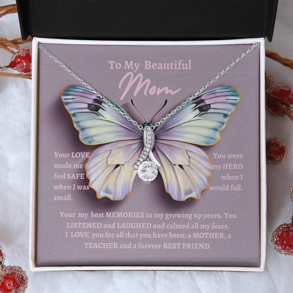 My Beautiful Mom | Best Friend | Alluring Beauty Necklace