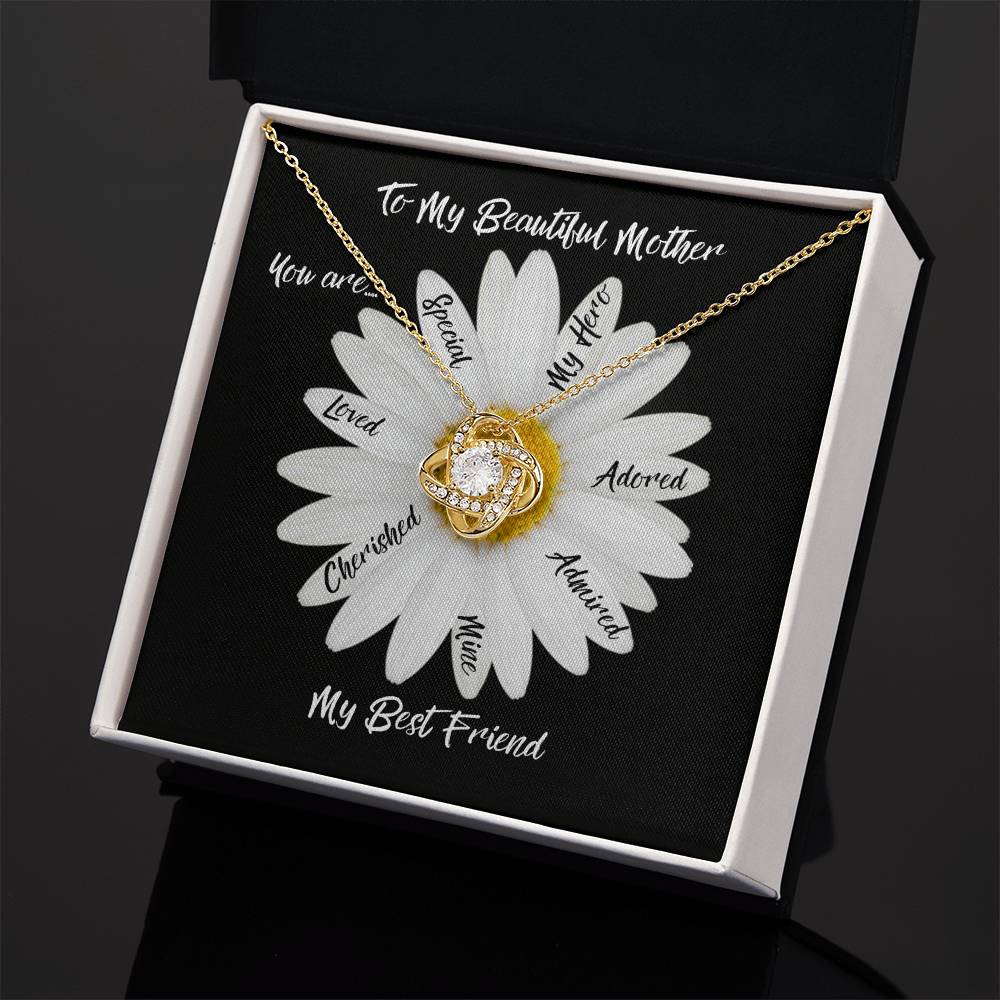 My Beautiful Mother | Adored | Love Knot Necklace