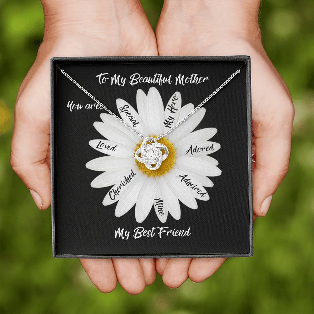 My Beautiful Mother | Adored | Love Knot Necklace