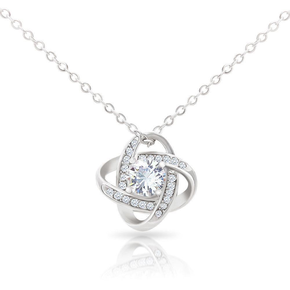 My Beautiful Mother | Adored | Love Knot Necklace