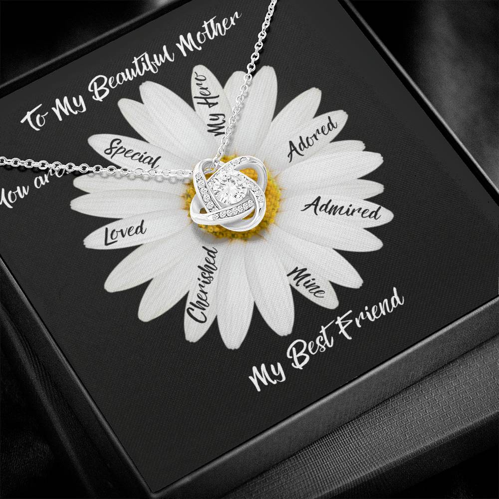My Beautiful Mother | Adored | Love Knot Necklace