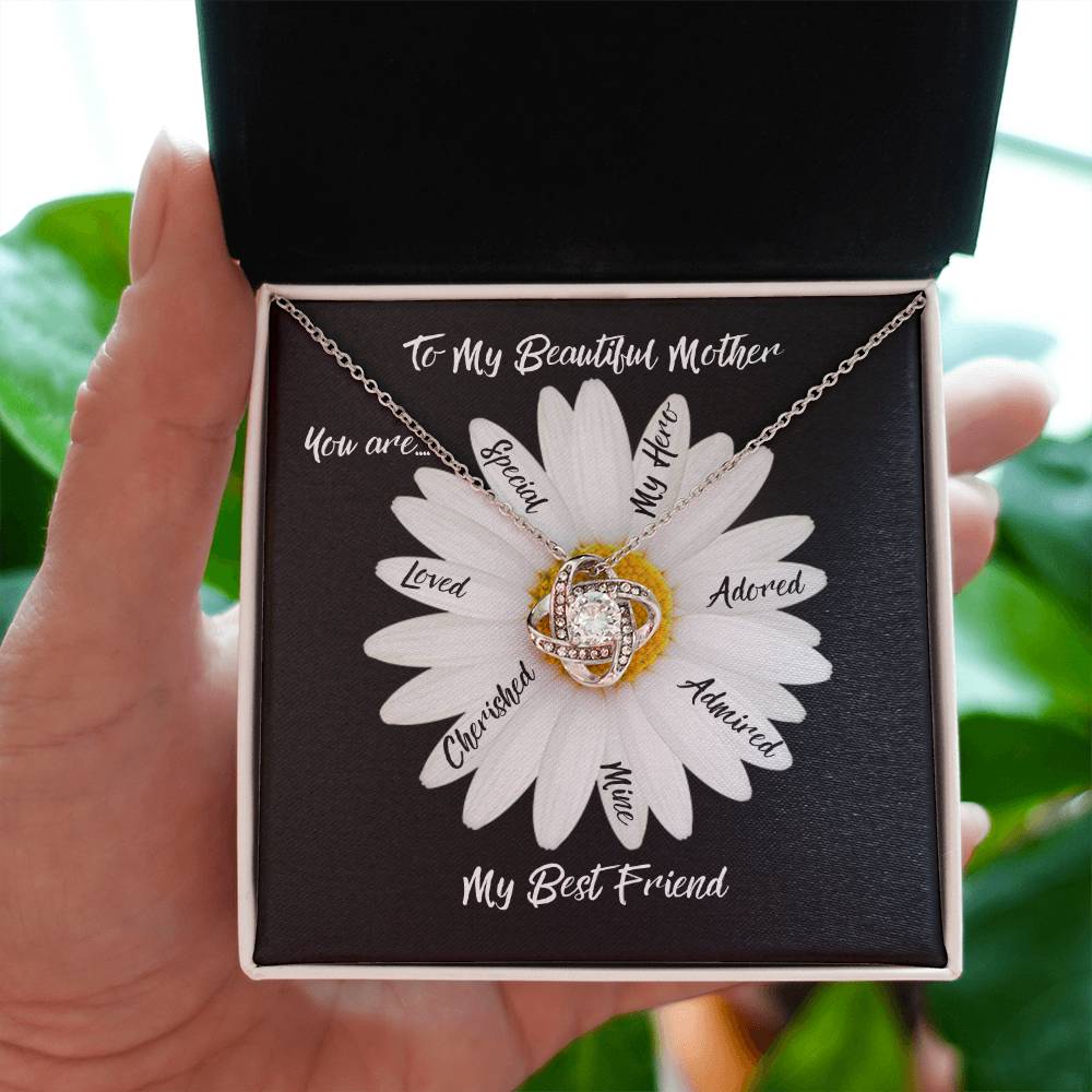 My Beautiful Mother | Adored | Love Knot Necklace