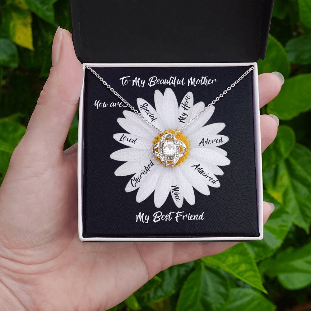 My Beautiful Mother | Adored | Love Knot Necklace