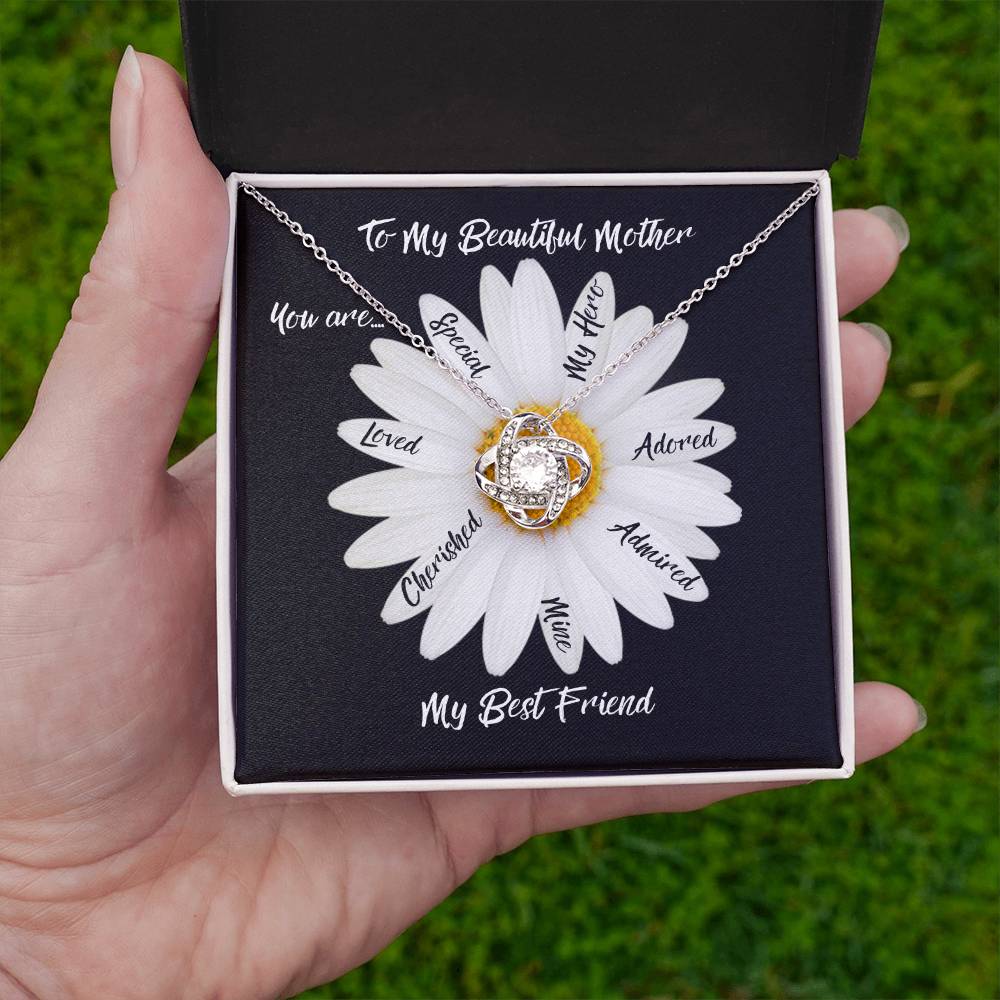 My Beautiful Mother | Adored | Love Knot Necklace