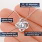 My Beautiful Mother | Adored | Love Knot Necklace