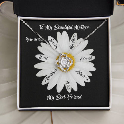 My Beautiful Mother | Adored | Love Knot Necklace