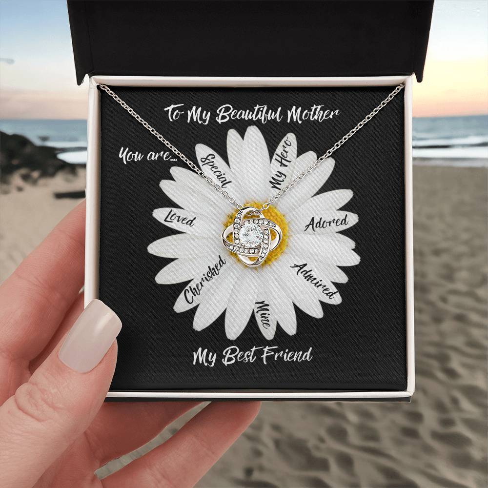 My Beautiful Mother | Adored | Love Knot Necklace