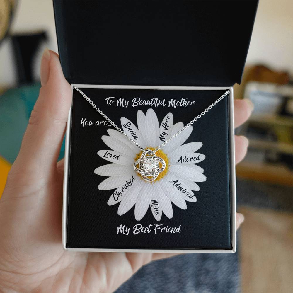 My Beautiful Mother | Adored | Love Knot Necklace