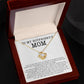 My Boyfriends Mom | Thank You  | Love Knot Necklace