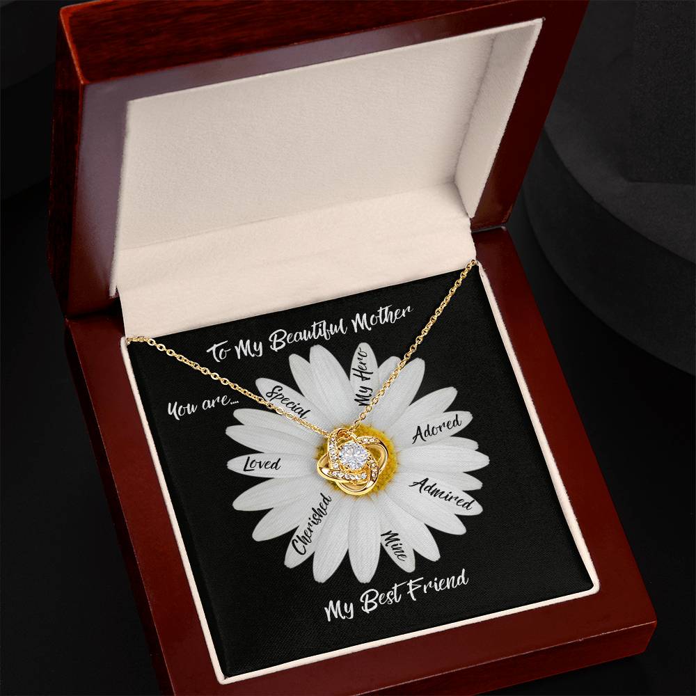 My Beautiful Mother | Adored | Love Knot Necklace