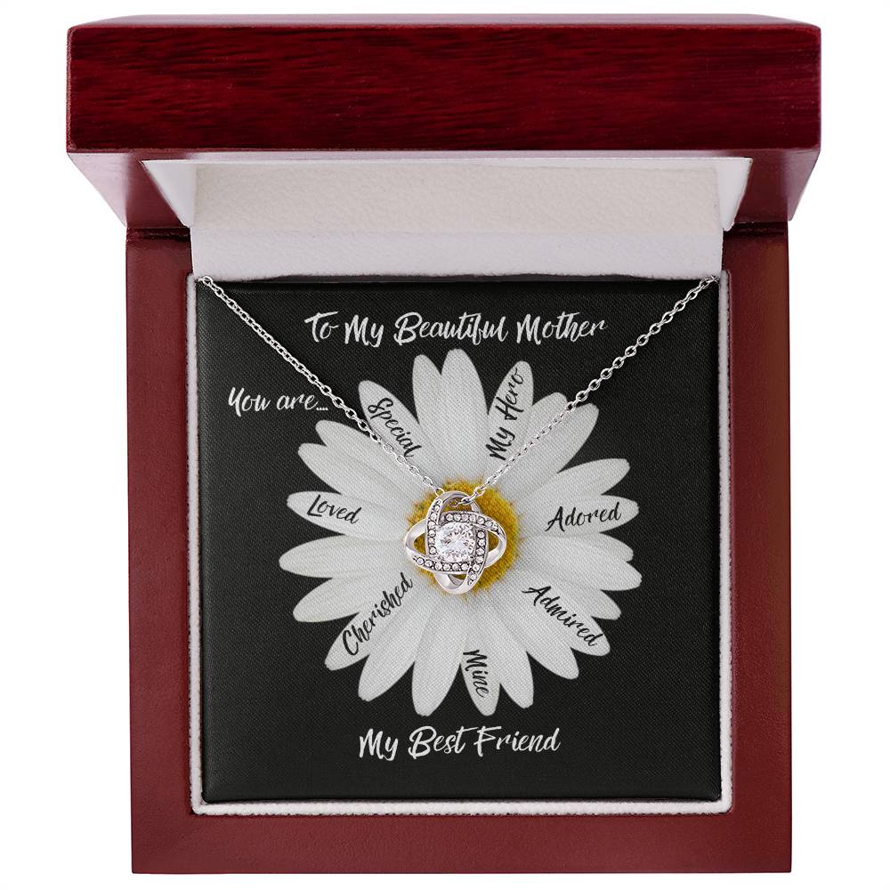 My Beautiful Mother | Adored | Love Knot Necklace