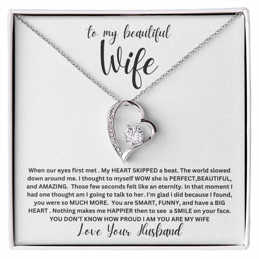 Beautiful Wife | My Heart | Alluring Beauty Necklace