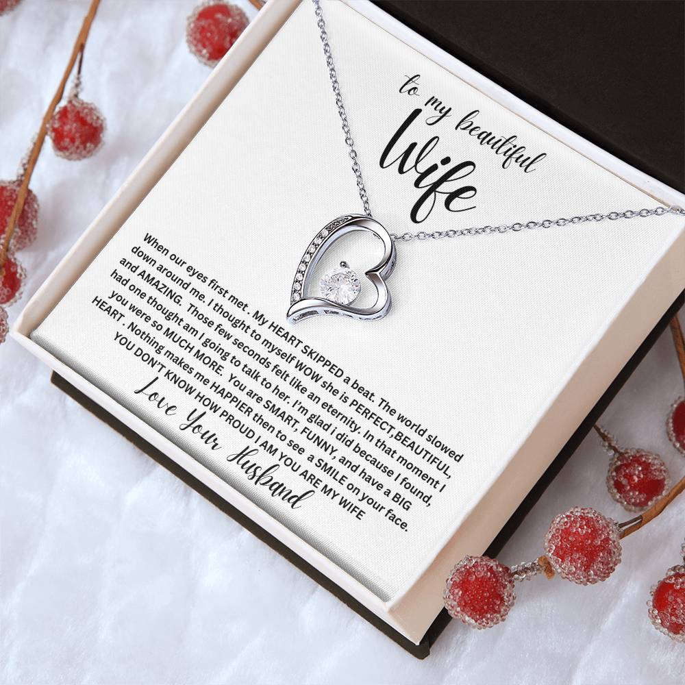 Beautiful Wife | My Heart | Alluring Beauty Necklace