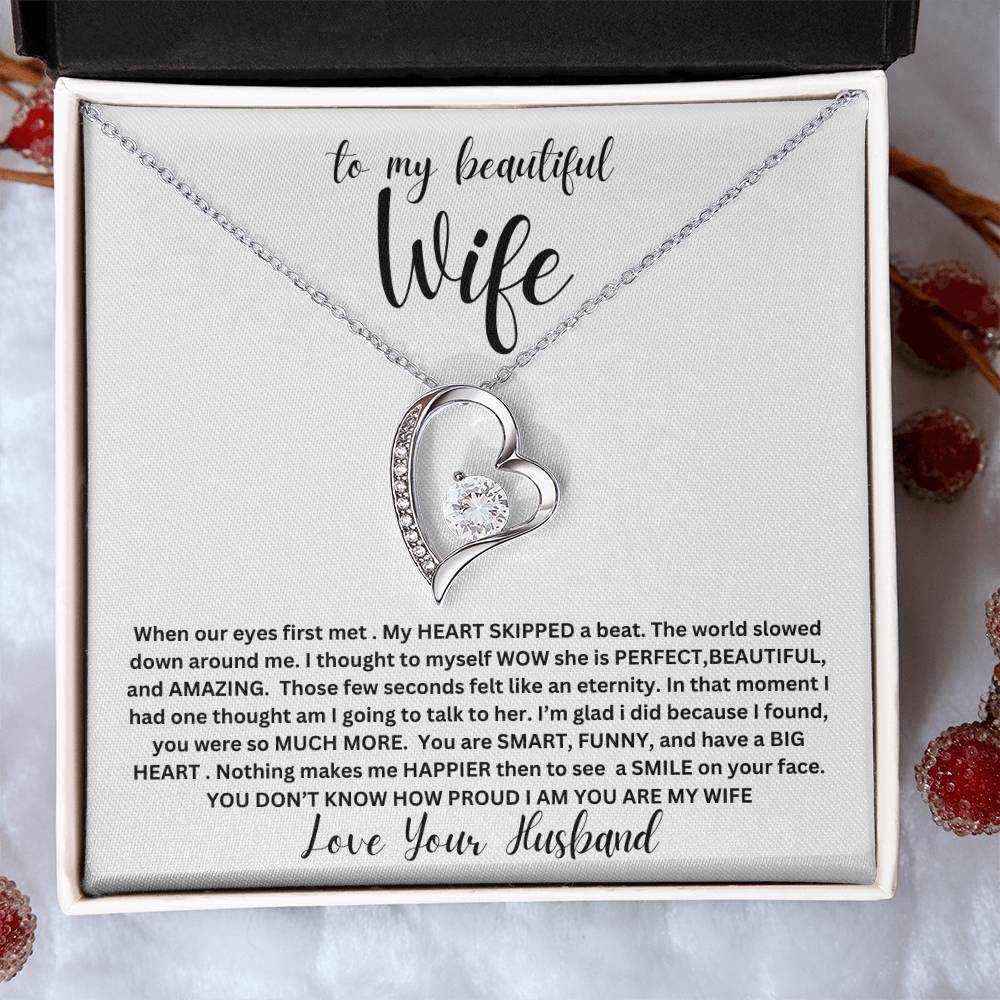 Beautiful Wife | My Heart | Alluring Beauty Necklace