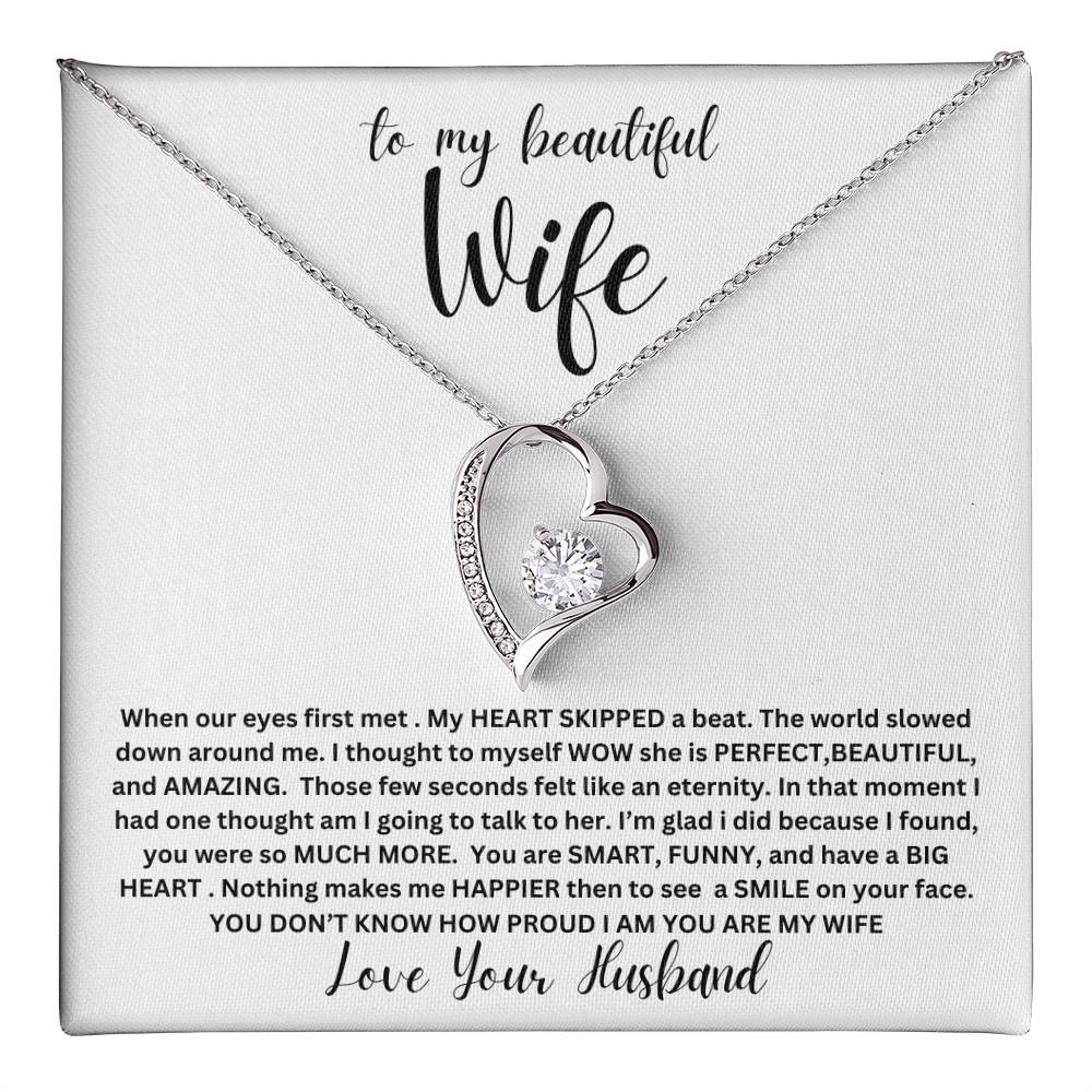 Beautiful Wife | My Heart | Alluring Beauty Necklace