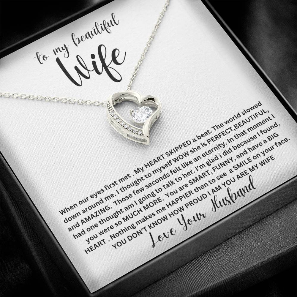 Beautiful Wife | My Heart | Alluring Beauty Necklace