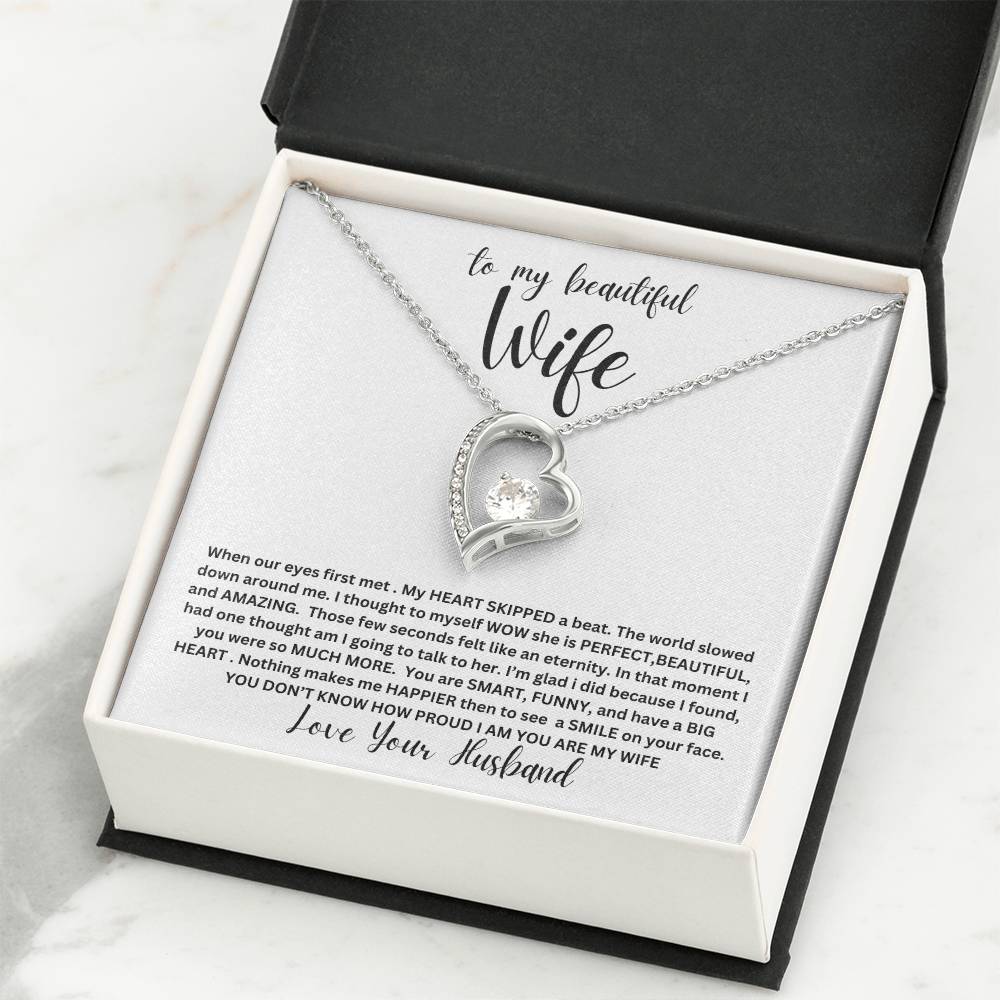 Beautiful Wife | My Heart | Alluring Beauty Necklace