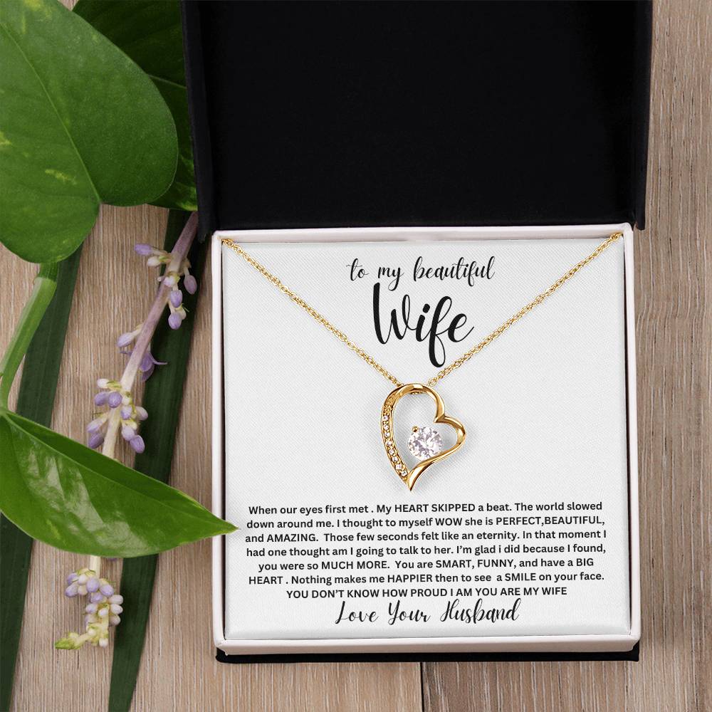 Beautiful Wife | My Heart | Alluring Beauty Necklace