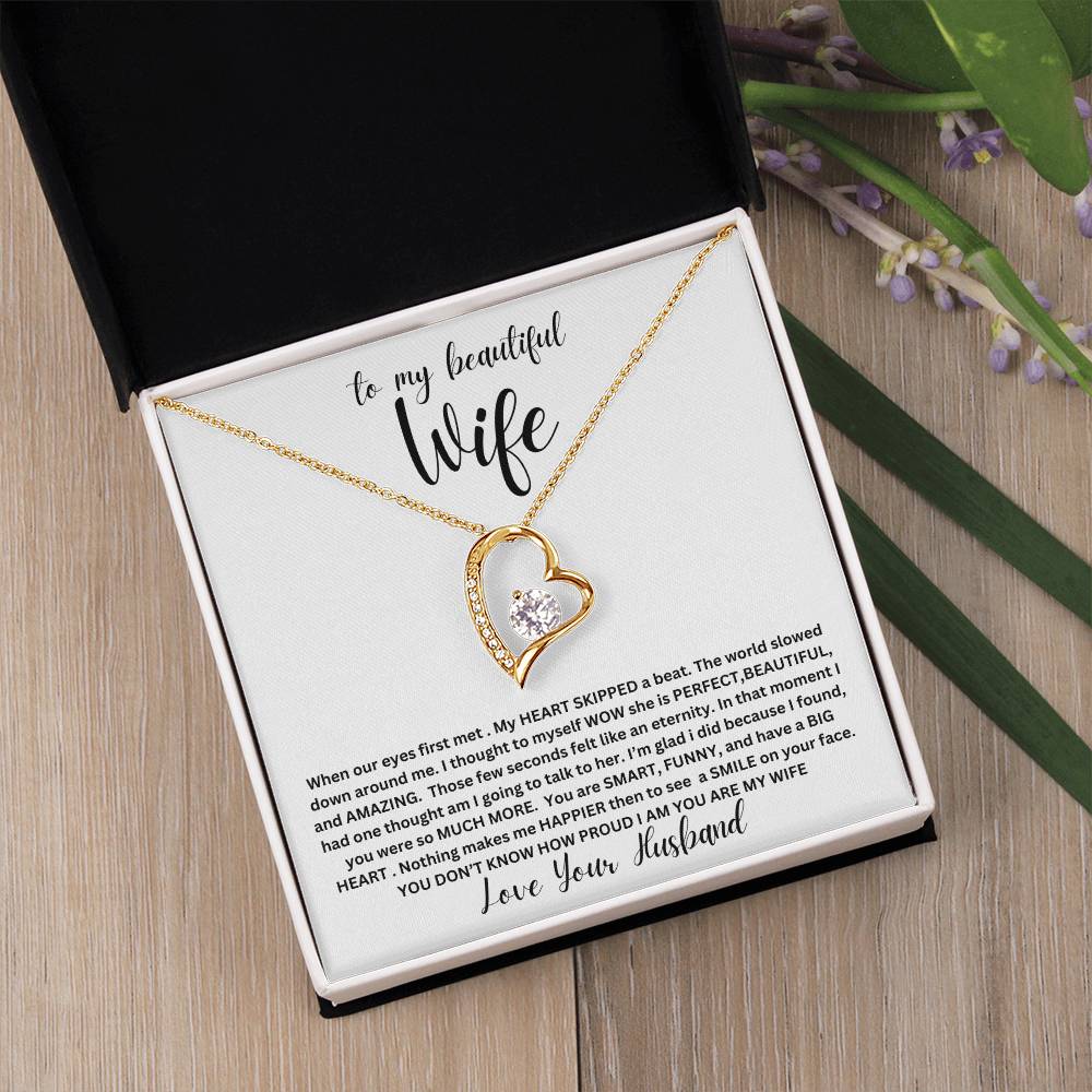 Beautiful Wife | My Heart | Alluring Beauty Necklace