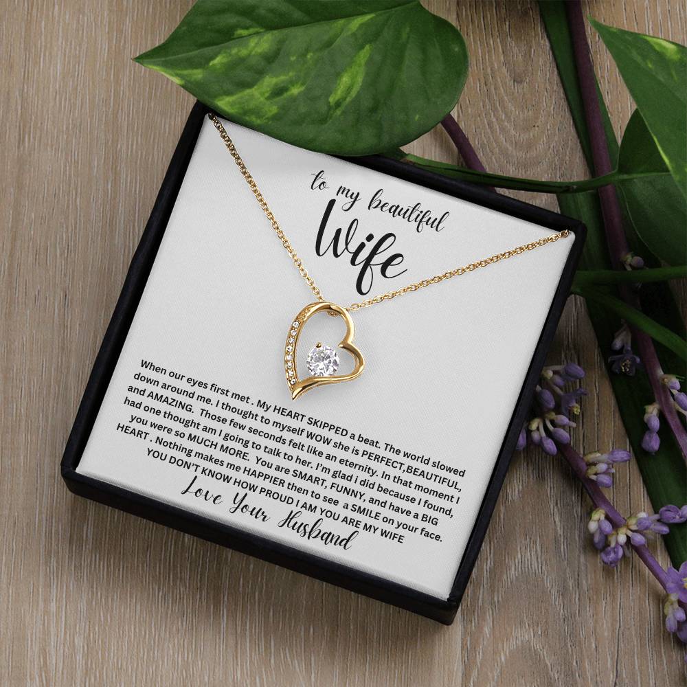 Beautiful Wife | My Heart | Alluring Beauty Necklace