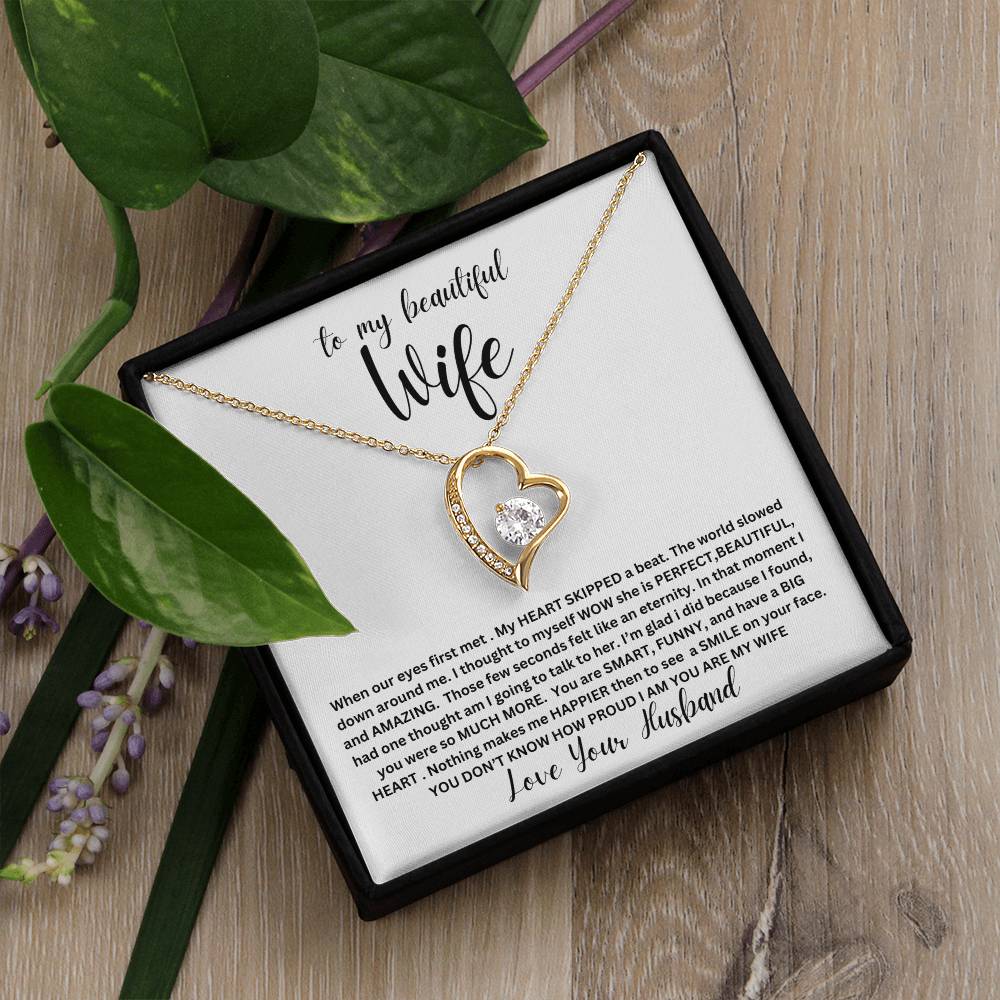 Beautiful Wife | My Heart | Alluring Beauty Necklace