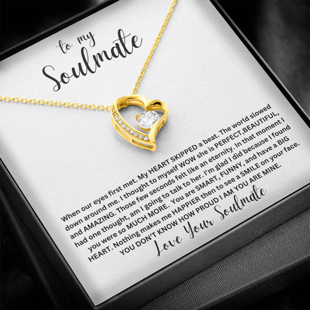My Soulmate | Your Smile | Alluring Beauty Necklace