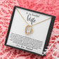 Beautiful Wife | My Heart | Alluring Beauty Necklace