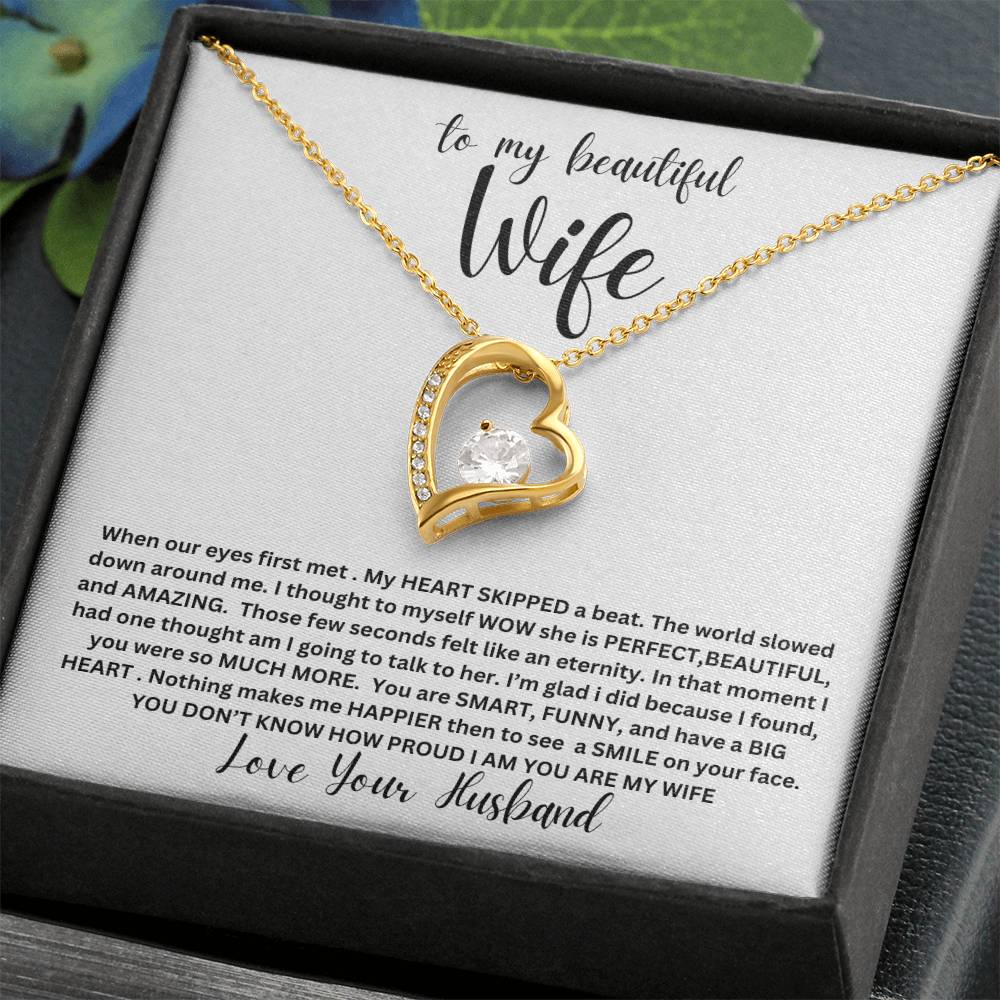 Beautiful Wife | My Heart | Alluring Beauty Necklace